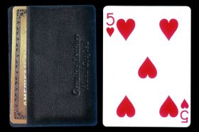 Carte Ultragaff - 5 de Coeur à carte de crédit