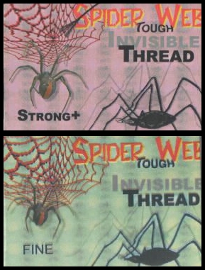 Fil invisible Tough Strong  - spider tough web