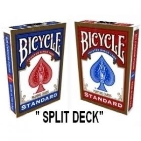 Jeu Bicycle "Split" (le jeu diagonal)