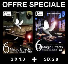 Offre spéciale Six  1.0 + Six 2.0 à 50€