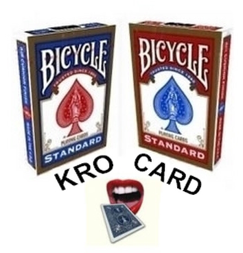 Jeu Bicycle "Kro Card"
