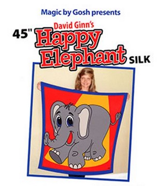Foulard Éléphant Silk - 112 x 112 cm 45"
