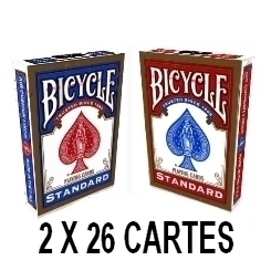 Jeu Bicycle à forcer (2 X 26 cartes)