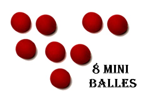 Micro-balles GOSHMAN "Soft" 0,6 inch (1,5 cm) - Couleurs au choix