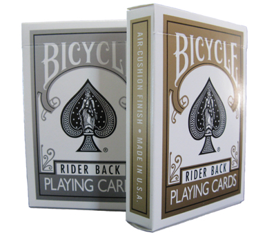 Bicycle Rider Back - Gold or Sylver