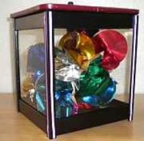 Six Ball Crystal Casket Box