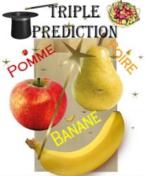 Prédiction Pomme, Poire, Banane