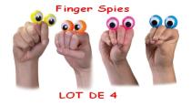 Marionnette - YEUX (finger spies) par 4