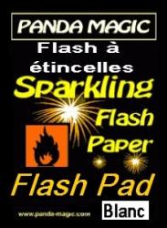 Carnet papier flash étincelles