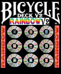 Jeu Rainbow V2 dos rider back Seconde édition