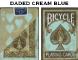 Bicycle Faded Cream Blue