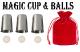 Magic classic cup & balls Couleurs : Blanc