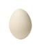 œuf en bois Ton blanc